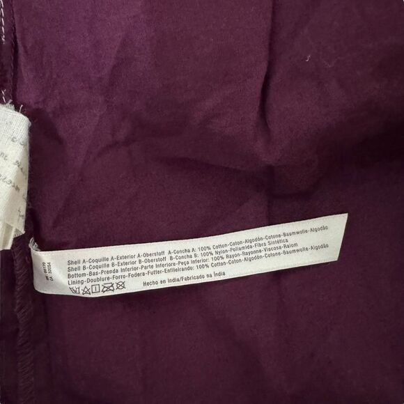 Free People Angel Lace Burgundy Mini Dress Size SP - Picture 7 of 8